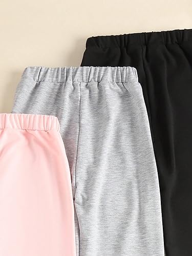 SHENHE Elastic waist workout pants for girls