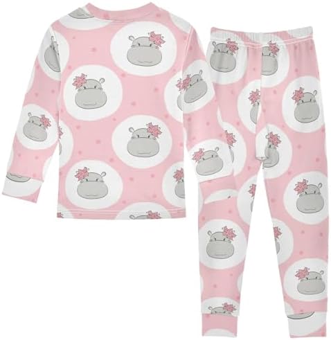 Adorable Long Sleeve Pajama Set for Girls