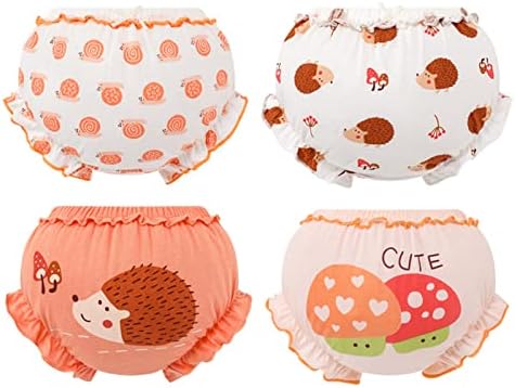 4-Pack of Comfortable Stylish Baby Underwear for Boys and Girls