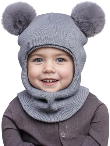 Baby Winter Knit Hat Scarf Set for Toddler
