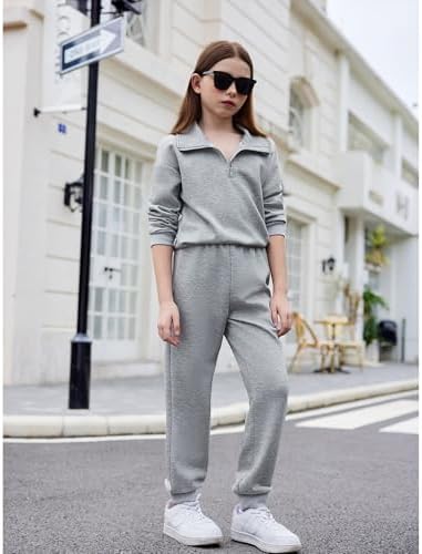 Arshiner Girls 2-Piece Tracksuit Set - Premium