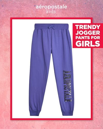 AEROPOSTALE Geometric Sequence Jogger Pants for Girls