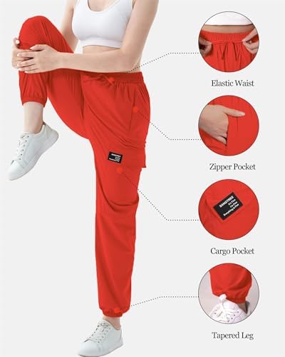 SANGREEr Waterproof Highly Durable Womens Jogger Pants