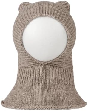 Hoasy Knit Bear Warm Cap for Baby Girls
