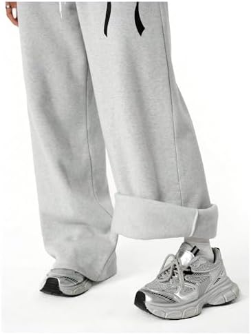 Verdusa Girls Bowknot Baggy Sweatpants