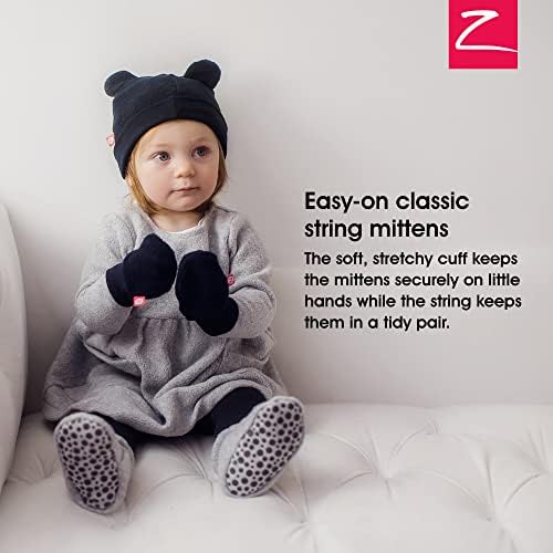 Zutano Baby Boys Fleece Mittens Soft Warm Gloves for Little Hands