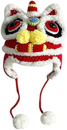 Unique Handmade Traditional Chinese Hat for New Year and Winter