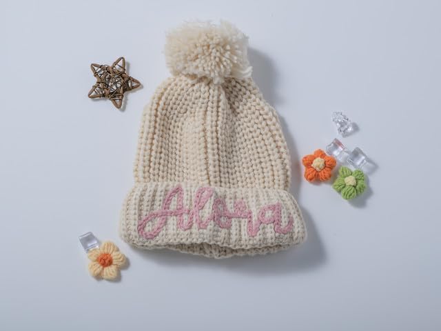 Tivhelrf Knitted Baby Beanie -