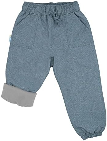 JAN JUL Waterproof Study Rain Pants Kids Clemence with Fleece Liner