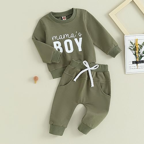 YINGISFITM Fall Baby Boy Outfit Set