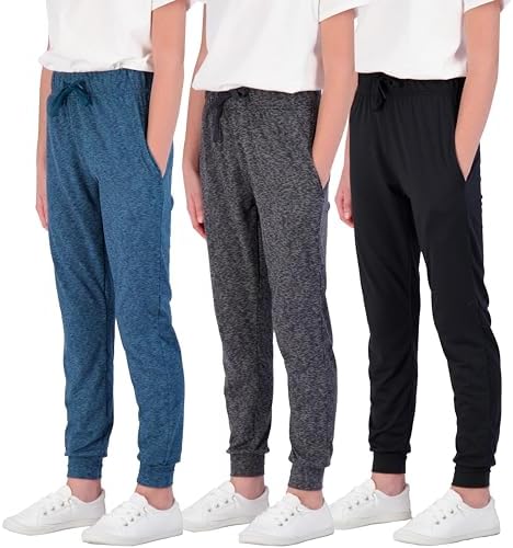 Real Essentials 3-Pack Womens lounge joggers