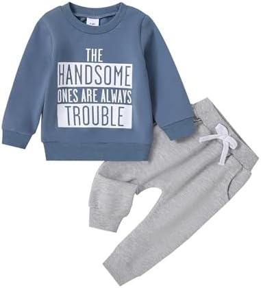 Baorji Toddler Boys Fall Clothes Set