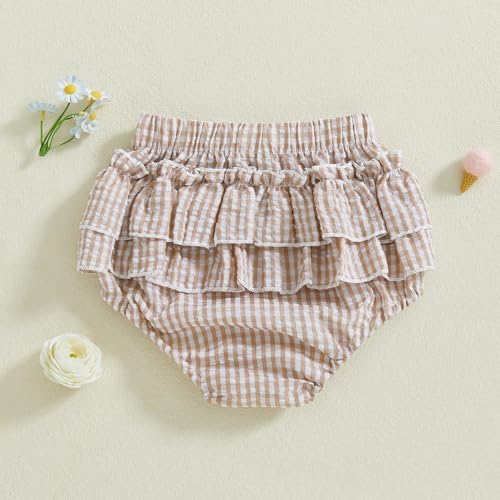 Cotton Plaid Bloomers for Babies