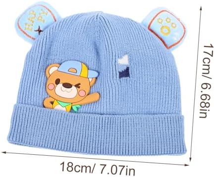 SHOWERORO Unisex Knitted Baby Beanie Hat - Soft and Warm
