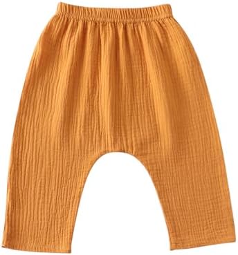 Girls Lightweight Cotton Capri Pants Summer Casual