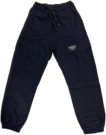 ZUYPSK Kids Cargo Joggers Fun for Boys and Girls