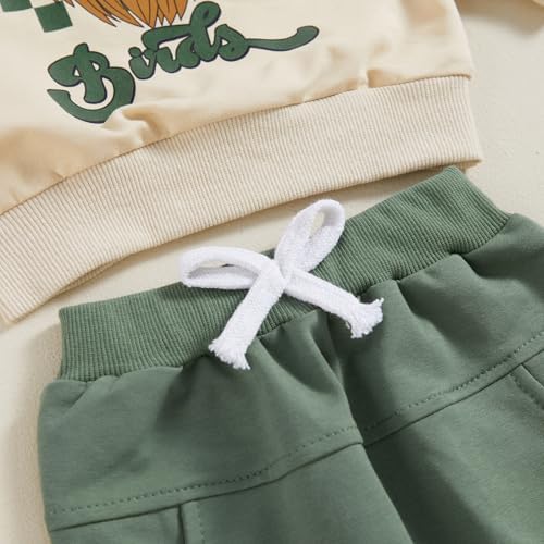 Sundays Are for the Birds - Toddler Boys Outfit Set