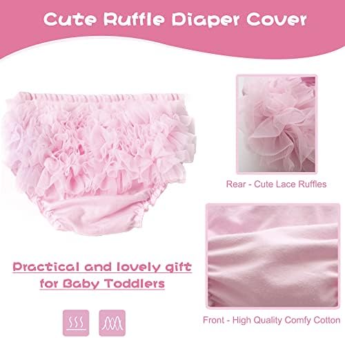 UTTPLL Cute Diaper Covers for Baby Girls