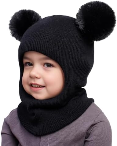 ENBAOHUI Baby Winter Hat Scarf Soft Warm for Kids