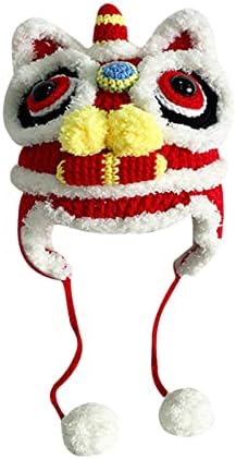 Unique Handmade Traditional Chinese Hat for New Year and Winter