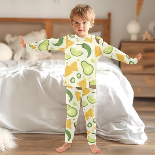 Comfortable Long Sleeve Pajama Set for Kids