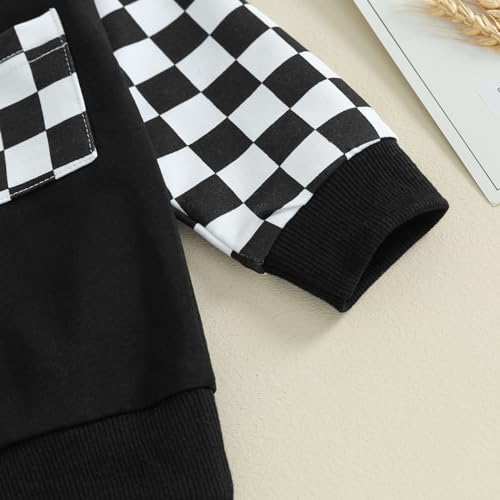 Ursobutegl Color Block Toddler Boys Outfit