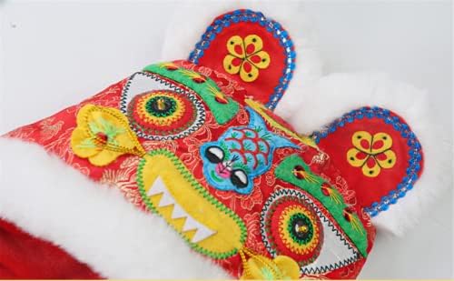 2022 Thecure Beanie Hat for Kids Tiger-Shaped Design