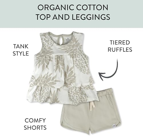 Organic 100 Cotton Toddler Outfit GOTS Certified Soft Stretchy
