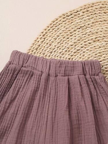 Soft Cotton baby shorts with Elastic Waist for Toddlers and Babies