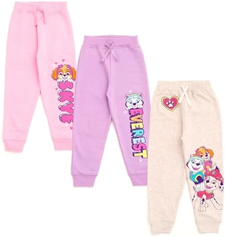Paw Patrol Kids Fleece 3-Piece PantsToddler Sizes 2T-7-8