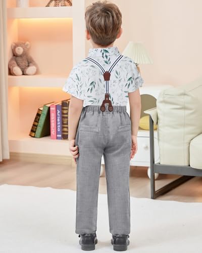 DISAUR Toddler Boy Formal Suit Set for Boys 1-6 Years