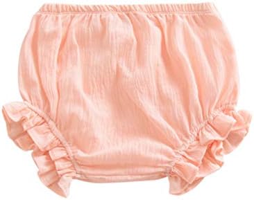 Noubeau Newborn Toddler Cotton Linen Bloomer Shorts
