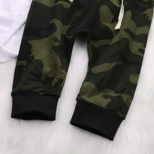 Einhill 3-in-1 Romper Set for Newborn Boys camouflage