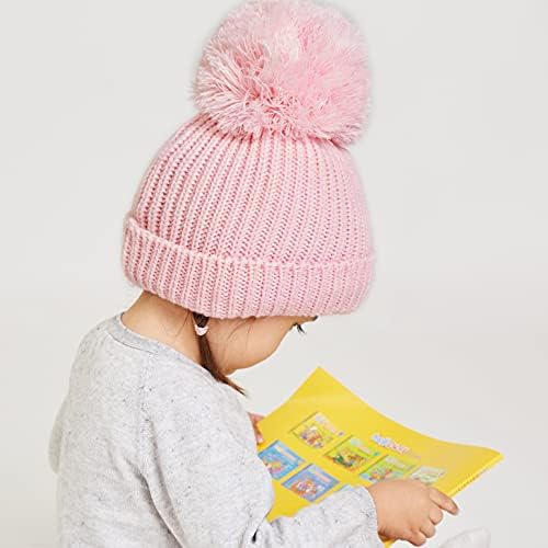 LangZhen Winter Warm Knitted Momial Animal Pattern Baby Winter Hats