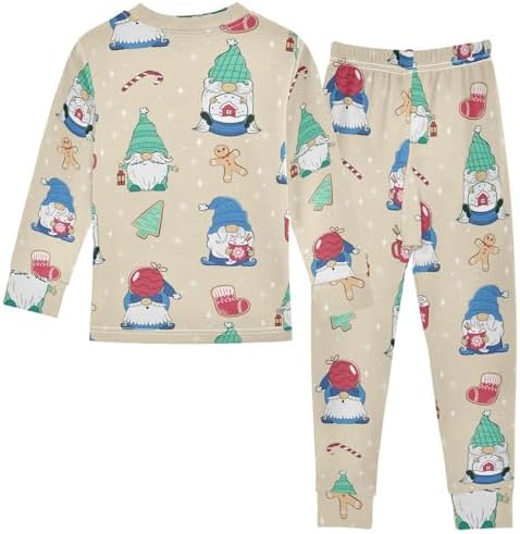Cute Long Sleeve Pajama Set for Girls