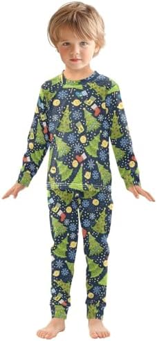 WIFIU Pajama Sets - 2-Piece Long Sleeve Top Pants