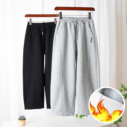 Thermal Furry Fleece wide-leg joggers for boys and girls 8-15