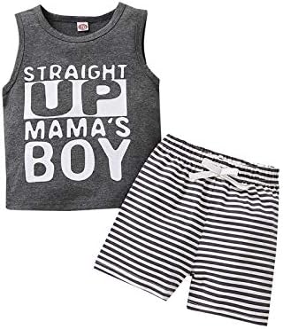 Mamas Boy Tank Pants Baby Summer Set