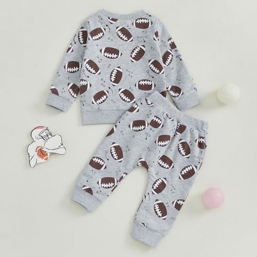 Baby Boys Football Print Set