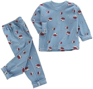 Long Fruit Print Toddler Clothing Set for 0-6 Years