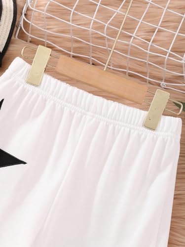 SOLY HUX Girls Star Graphic sweatpants - Soft Stretchy High Waist