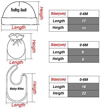 Newborn Organic Mitten Cap Set for Healthcare Baby