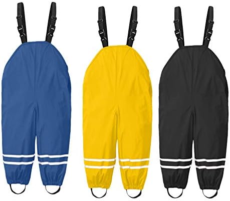 Stay Dry Stylish - Waterproof Rain Pants for Kids 1012