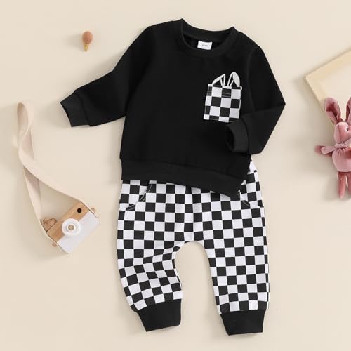 Fall Toddler Boys Sweatsuit Set