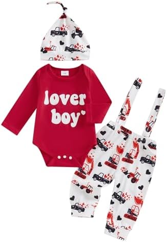 Kavousa Newborn Baby Boy Valentines Day Outfit - Trendy and Cuddling