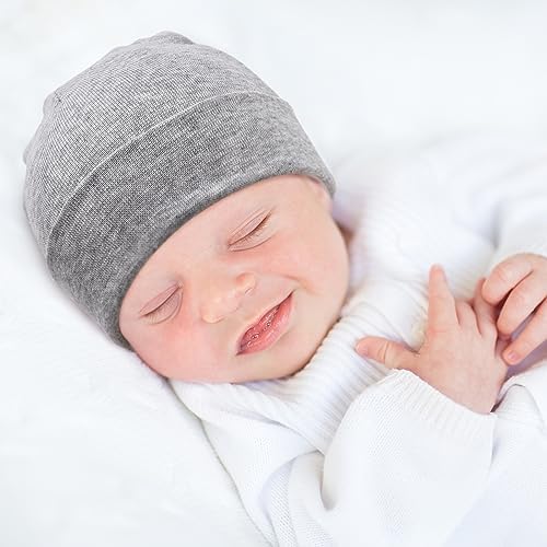 DRESHOW BQUBO 8 Pack Unisex Baby Beanie Hat