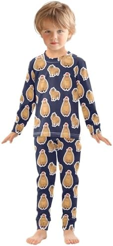 Cute Pajama Set Snug Fit for Kids
