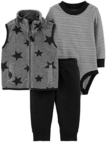 Carters 3-Piece Baby Vest Pants Set Star