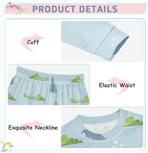 WIFIU Pajama Set Soft Comfortable and Cute for Kids