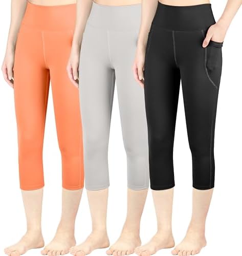 Big Elephant 3-Pack Girls Yoga Leggings